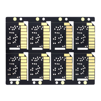 MicroSD Card substrate pcb manufacture with soft gold and 0.6mm hard gold thickness