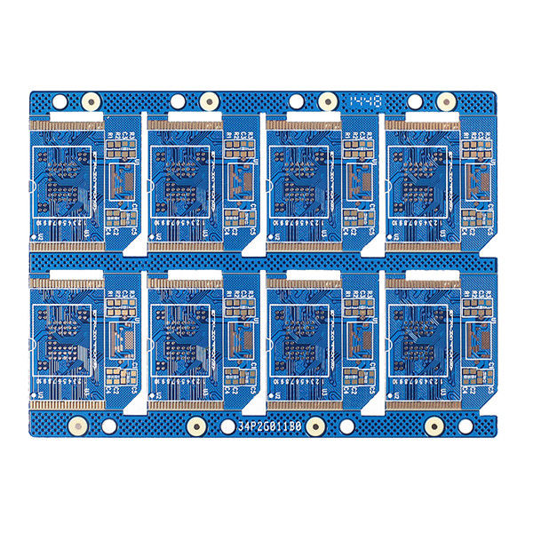 MicroSD Card substrate pcb manufacture with soft gold and 0.6mm hard gold thickness